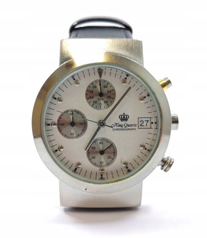King quartz chronograph watch online
