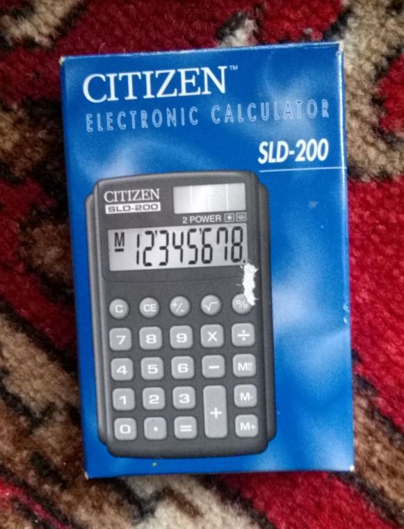 Kalkulator Citizen SLD-200