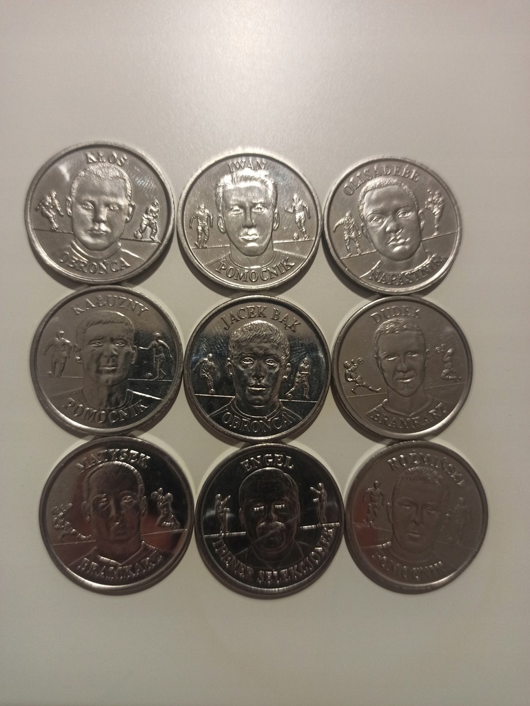 Zestaw kolekcja monet PZPN