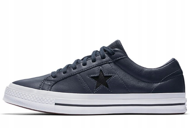 CONVERSE 158469C TRAMPKI SKÓRZANE Z LOGO 37 BUE