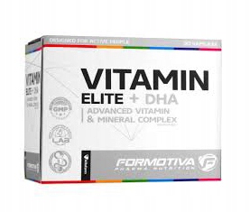 Formotiva Vitamin Elite + DHA 90kap. MOC WITAMIN