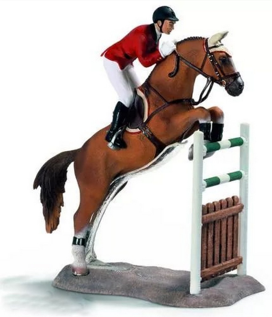 SCHLEICH Konie Zestaw Skoki 42026 * UNIKAT
