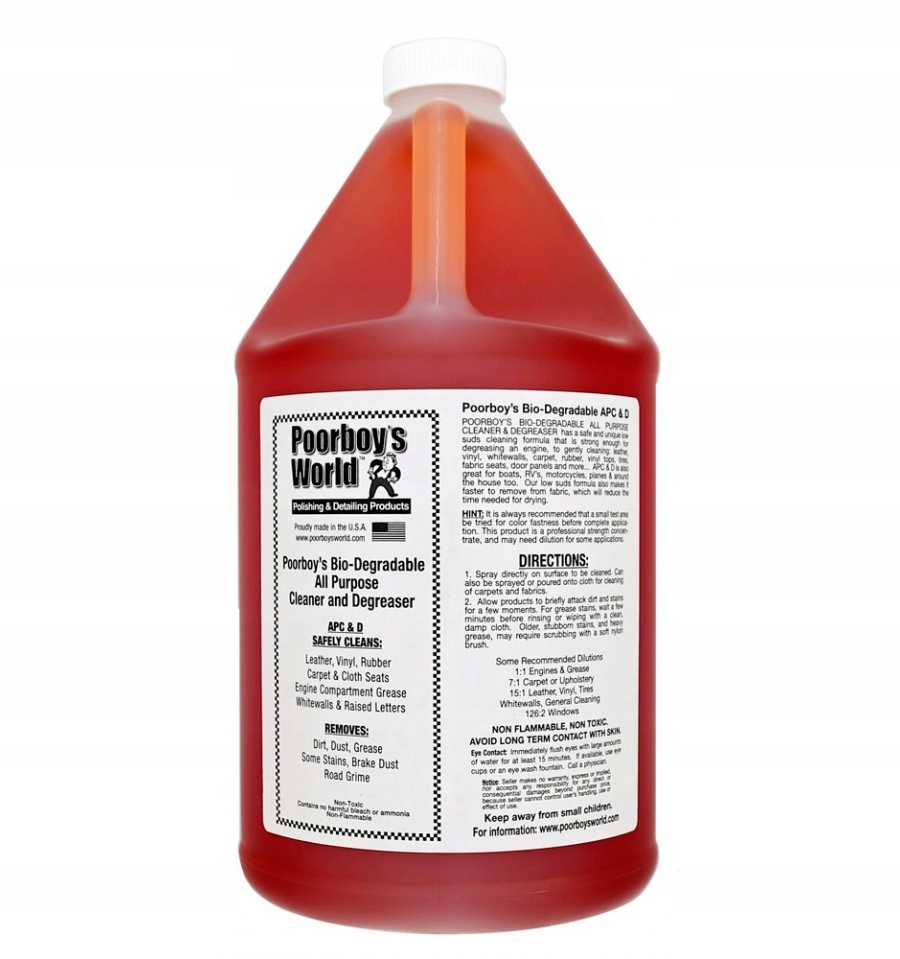 POORBOY'S WORLD Bio-Degradable APC 3784ml