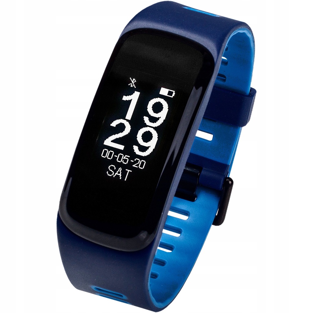 OPASKA SPORTOWA FITNESS PULSOMETR SMARTBAND F4 - 7398676018 - oficjalne archiwum Allegro