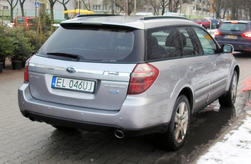 Subaru Outback 2008 salon PL 150 KM D USZKODZONY