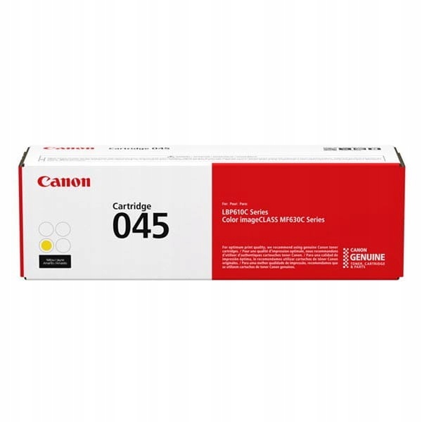 Canon oryginalny toner 045Y, yellow, 1300s, 1239C0