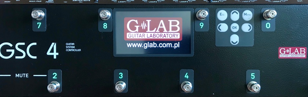 Kontroler systemu gitarowego G-LAB GSC-4