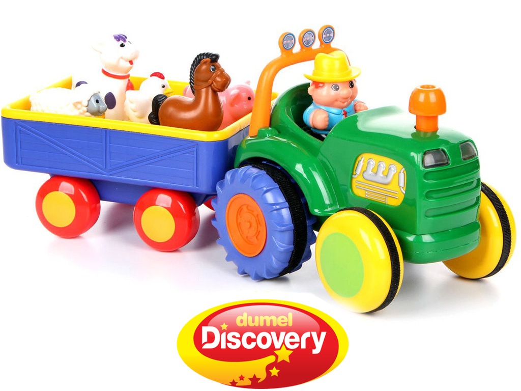 TRAKTOR FARMERA INTERAKTYWNY ZWIERZĘTA DUMEL 24752
