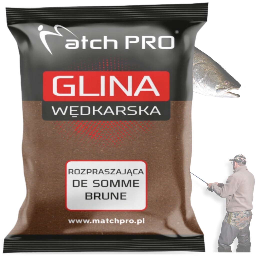 Glina Wędkarska Rozpraszająca Brązowa 2kg MatchPro