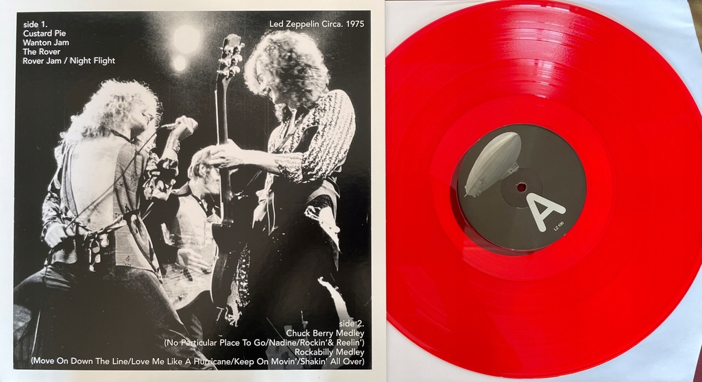 Led Zeppelin – Circa. 1975 LP czerwony winyl
