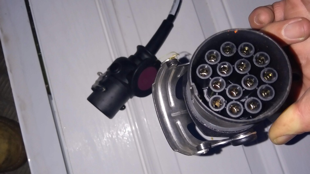 Kabel Spiralny Przedłużacz Naczepa 15 PIN 4m ADR. - 13301659438 ...