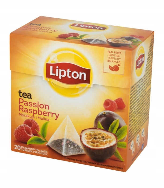 Lipton Black Tea herbata czarna aromatyzowana Mali