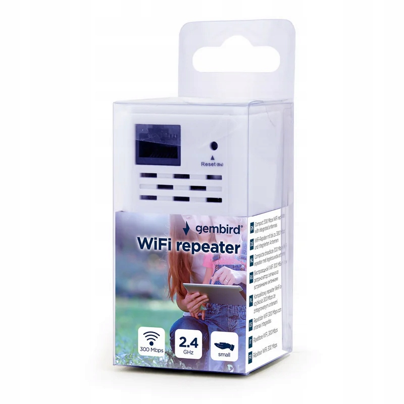 GEMBIRD WIFI REPEATER MINI WNP-RP300-03 B/G/N300