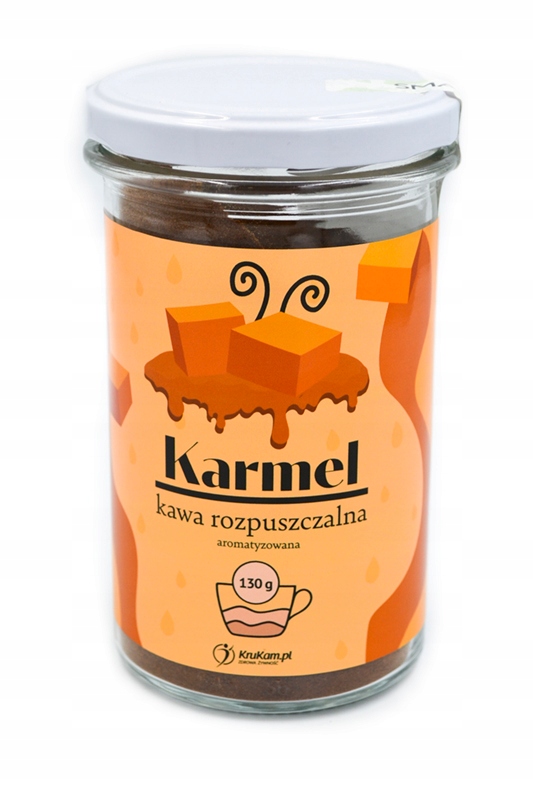 KruKam Kawa rozpuszczalna Karmel 130g