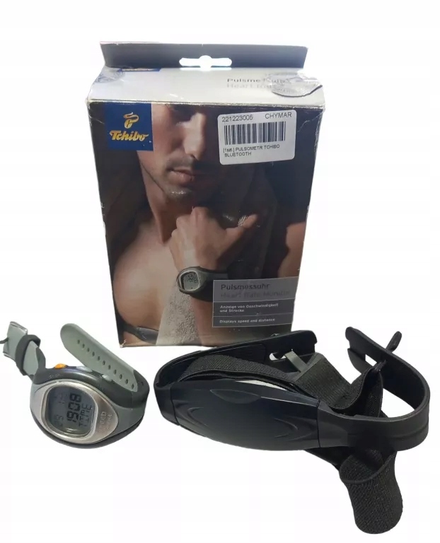ZEGAREK PULSOMIERZ TCHIBO BLUETOOTH Z PASEM
