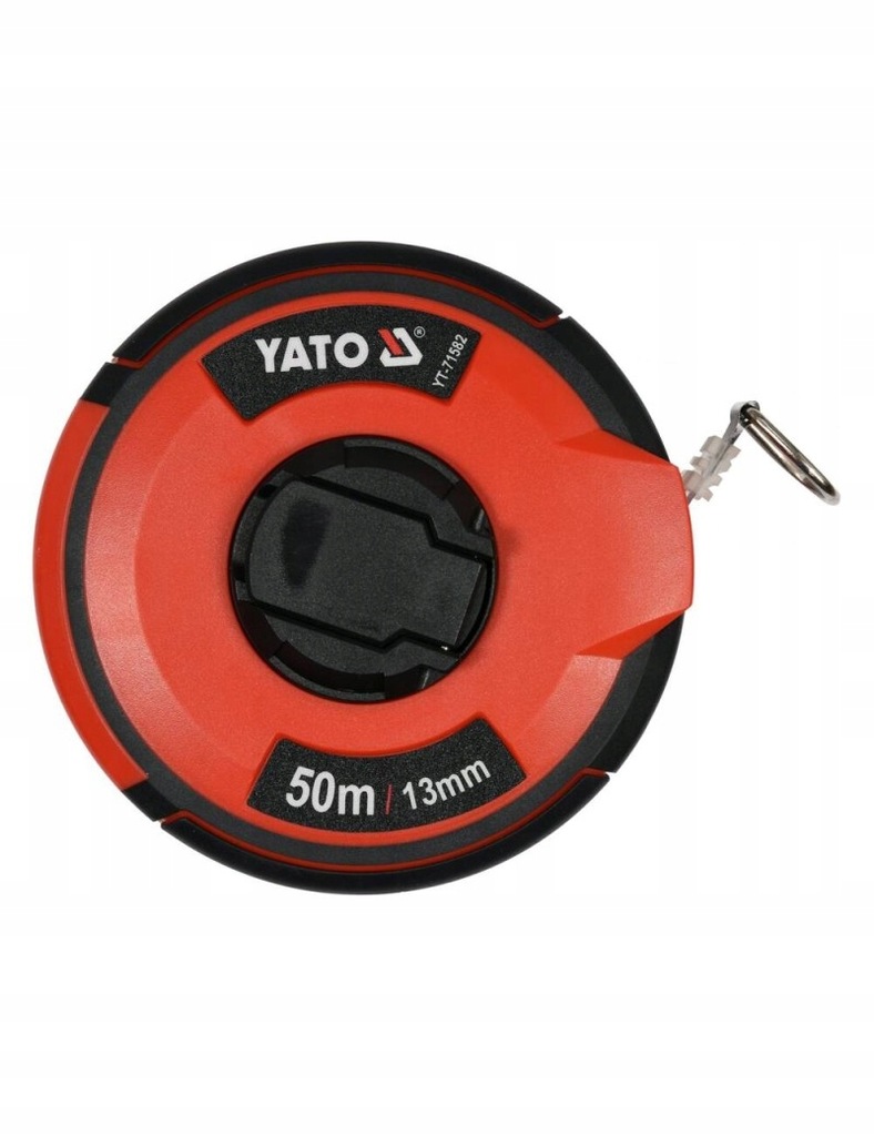 Taśma miernicza stalowa 50m x 13mm zabezpieczona nylonem YATO YT-71582