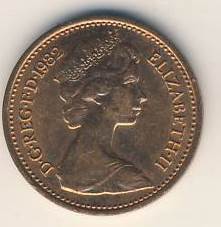 1/2 Penny 1982 r. - mennicza