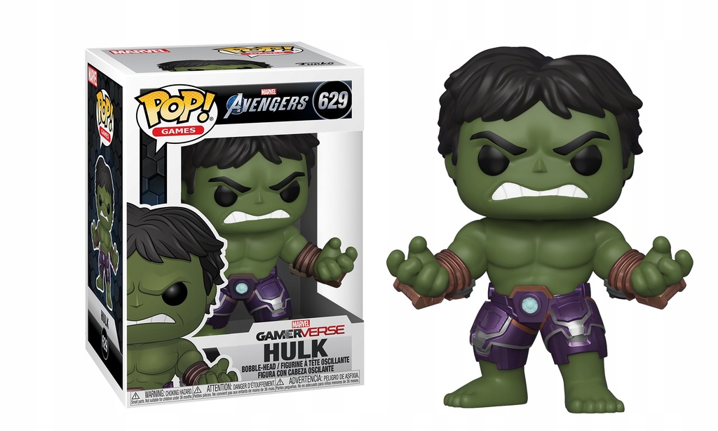 Funko POP Games Marvel Avengers Hulk 24H