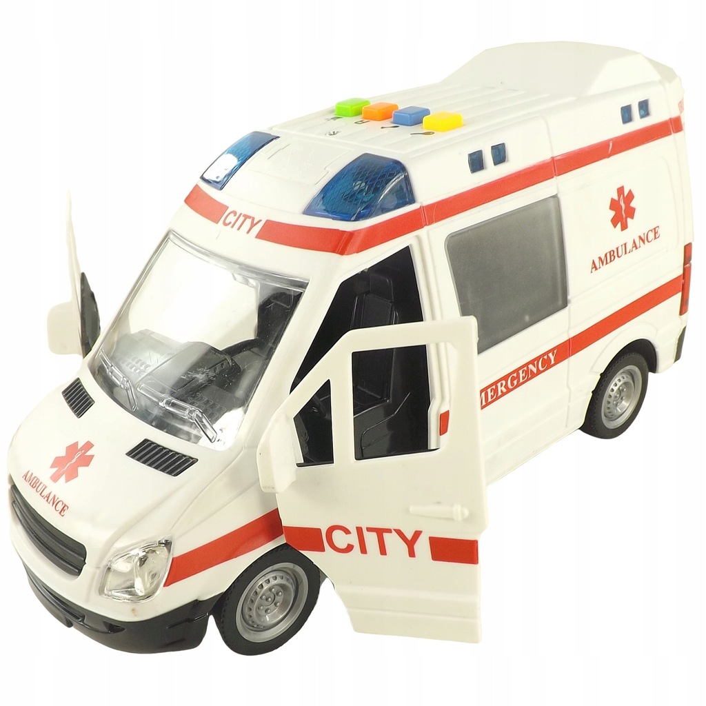Karetka ambulans pogotowie auto otwierane drzwi