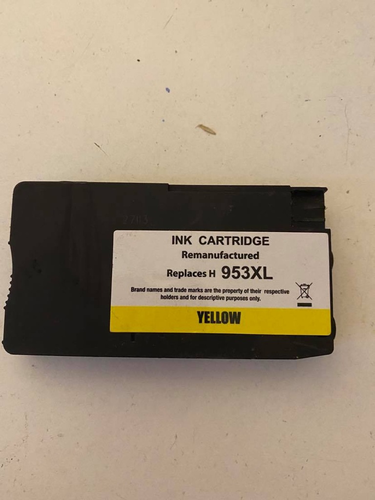 Купить HP CARTRIDGE INK 953 XL ЖЕЛТЫЙ ЗАМЕНА ПУСТОЙ: отзывы, фото, характеристики в интерне-магазине Aredi.ru