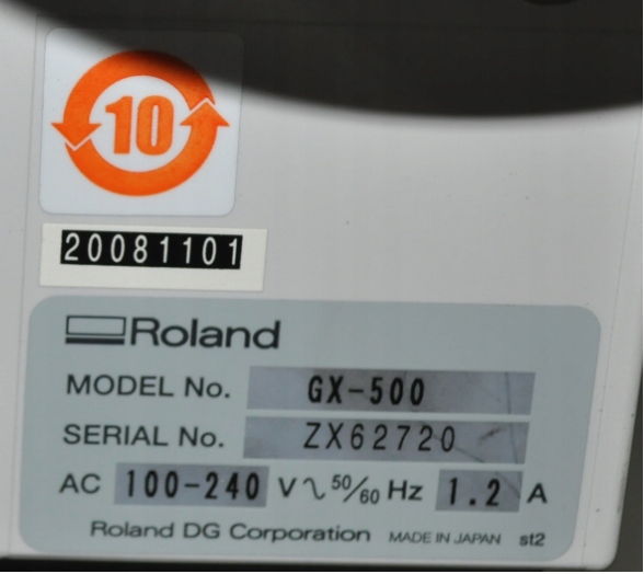 PLOTER TNĄCY ROLAND CAMM1 GX500 FV GW6 MCY 8399453287 oficjalne