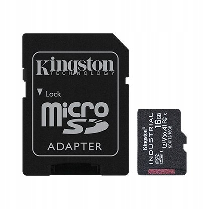 Kingston UHS-I 16 GB, microSDHC/SDXC Industrial Ca