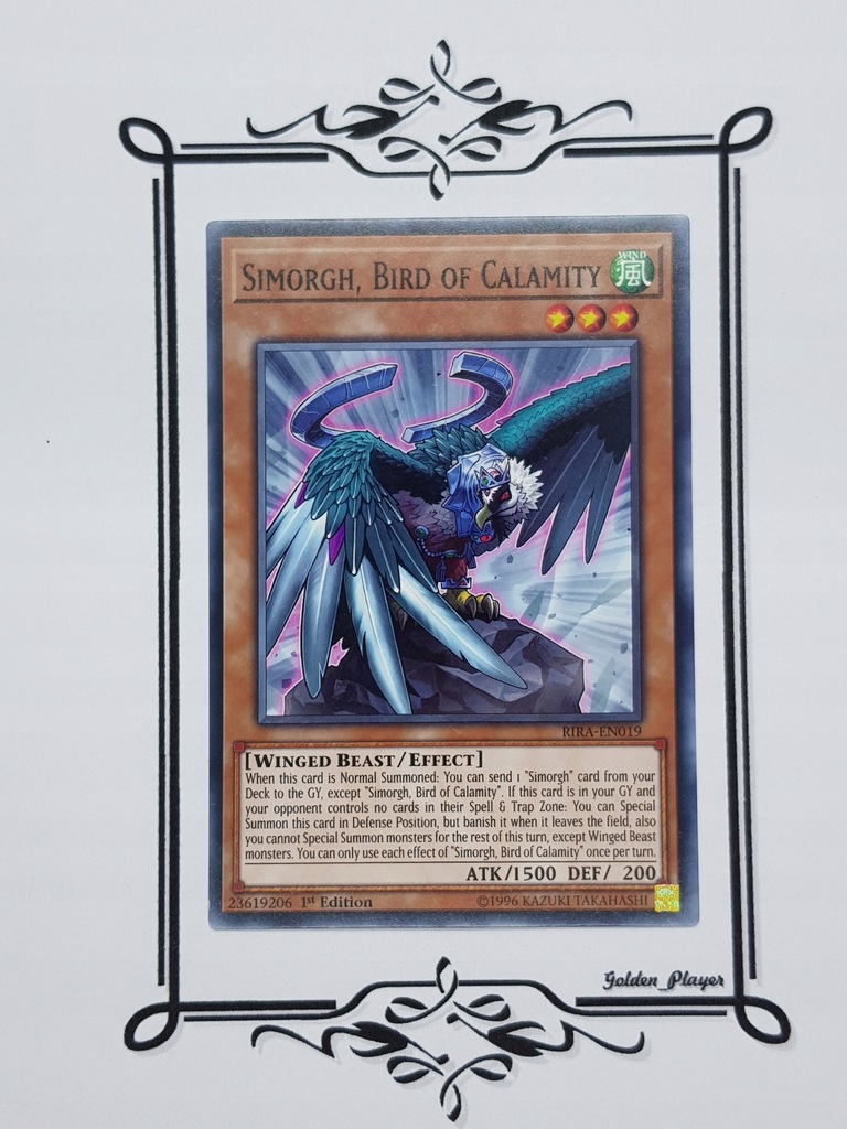 Simorgh, Bird of Calamity RIRA