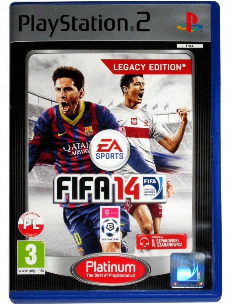 Fifa 14 Ps2 Po Polsku Pl Playstation 8378262305 Oficjalne Archiwum Allegro