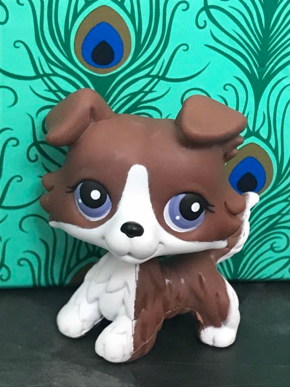 Littlest Pet Shop Collie No Puzzle Piesek LPS 7801173723