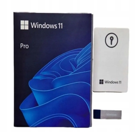 Windows 11 PRO wersja pudełkowa BOX CERTYFIKAT