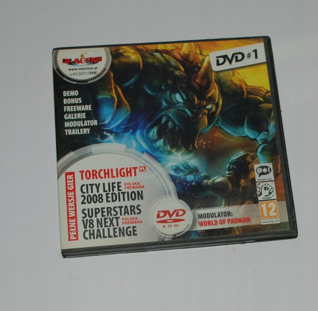 Torchlight City Life 2008 Edition Superstars V8 Next Challenge PC cd action