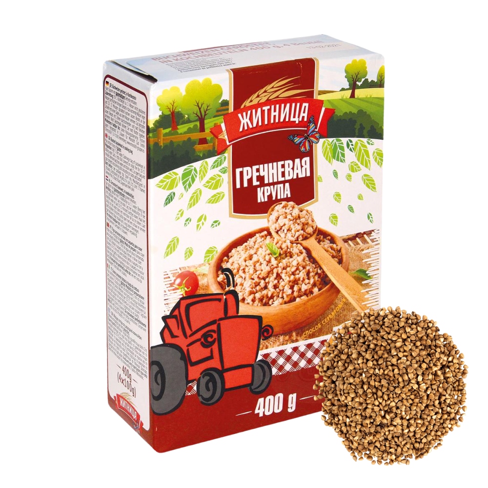 Kasza gryczana w woreczkach 4 x 100gr./ 400 g