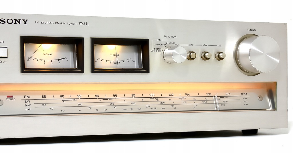 SONY ST-A4 FM STEREO FM-AM TUNER 中古品 SONY ST-A4 FM STEREO FM-AM TUNER 中古品 中古】 SONY ソニー