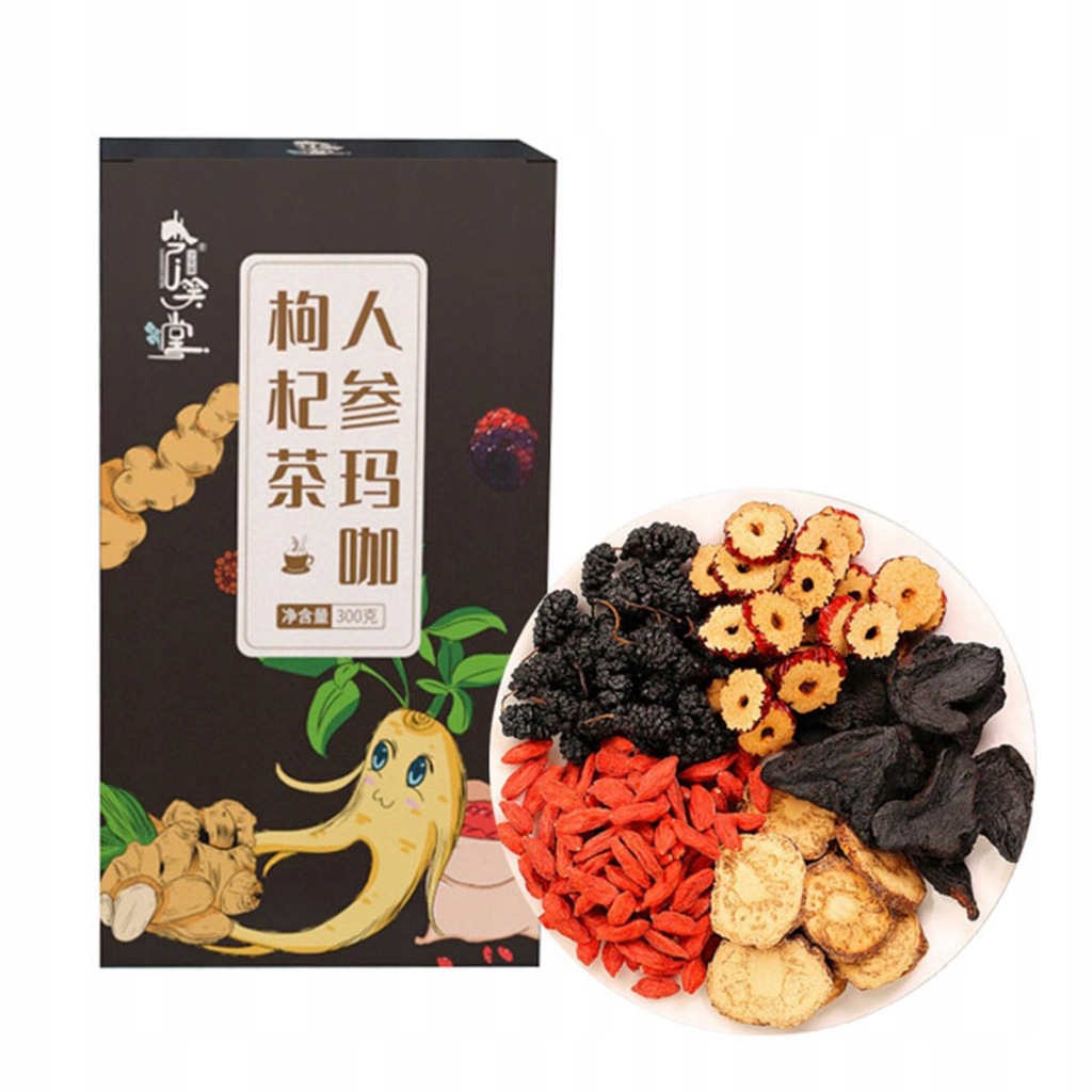 Herbata z żeń-szeniem Maca Wolfberry Red Date Polygonati