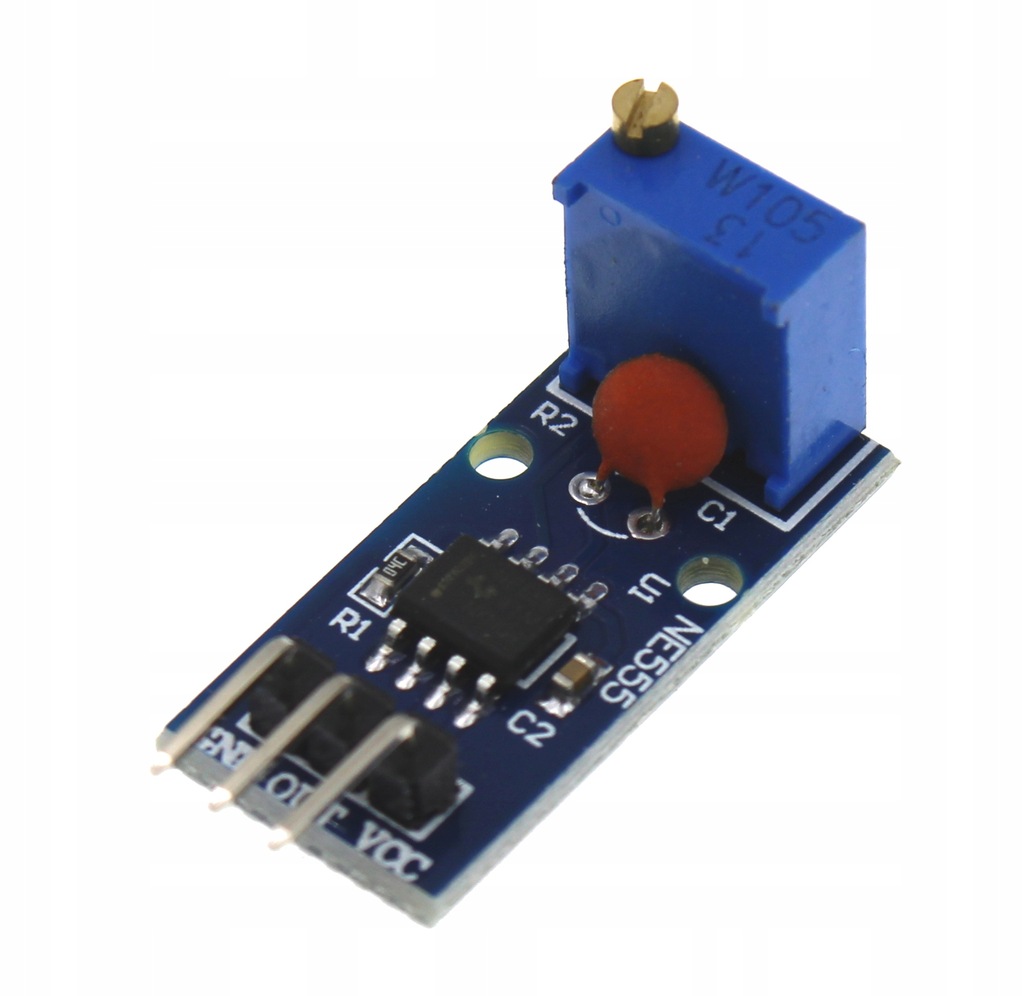 Generator PWM NE555 maks 1,2 kHz wypełnienie 50%