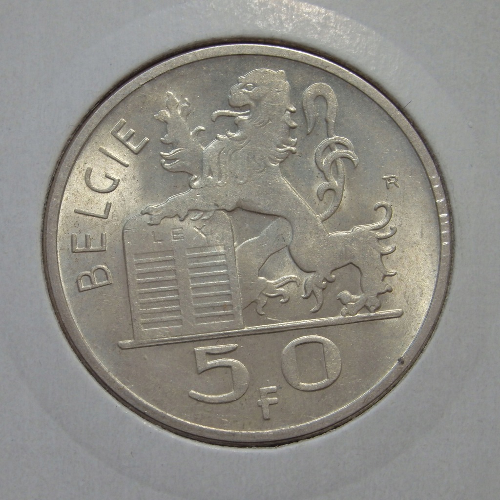 50 Franków, Belgia, 1951r., X7911