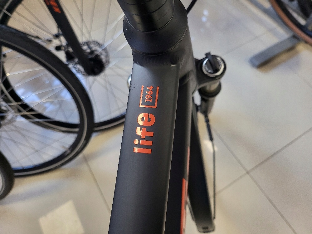 ROWER KTM LIFE 1964 56CM BLACK MATT ORANGE 2022 13020606171