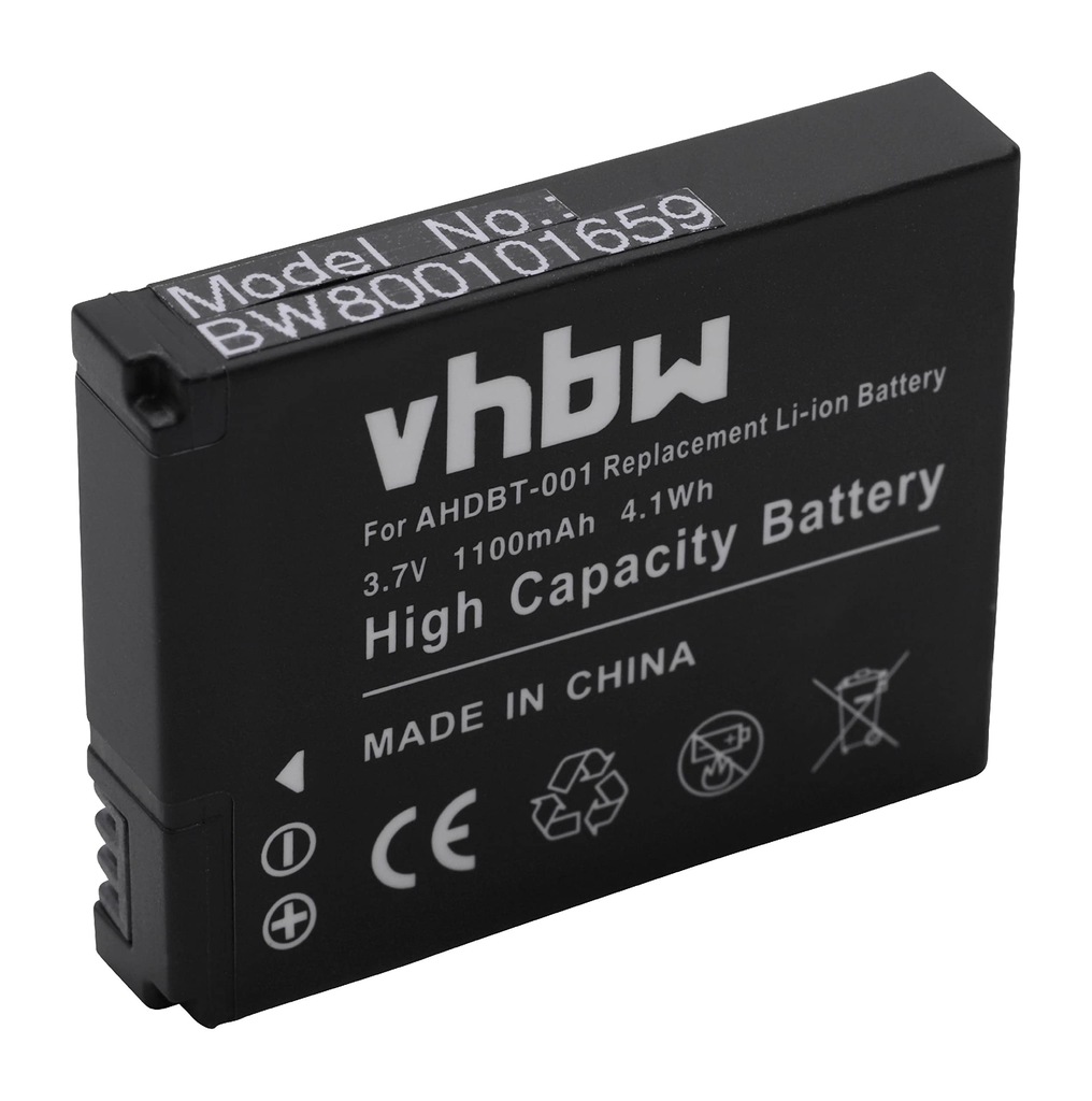 Akumulator vhbw Li-Ion 1100 mAh zamiennik