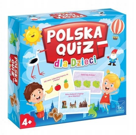 POLSKA QUIZ DLA DZIECI, KANGUR