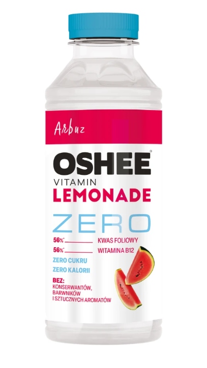 OSHEE ZERO Vitamin Lemonade arbuz 555ml