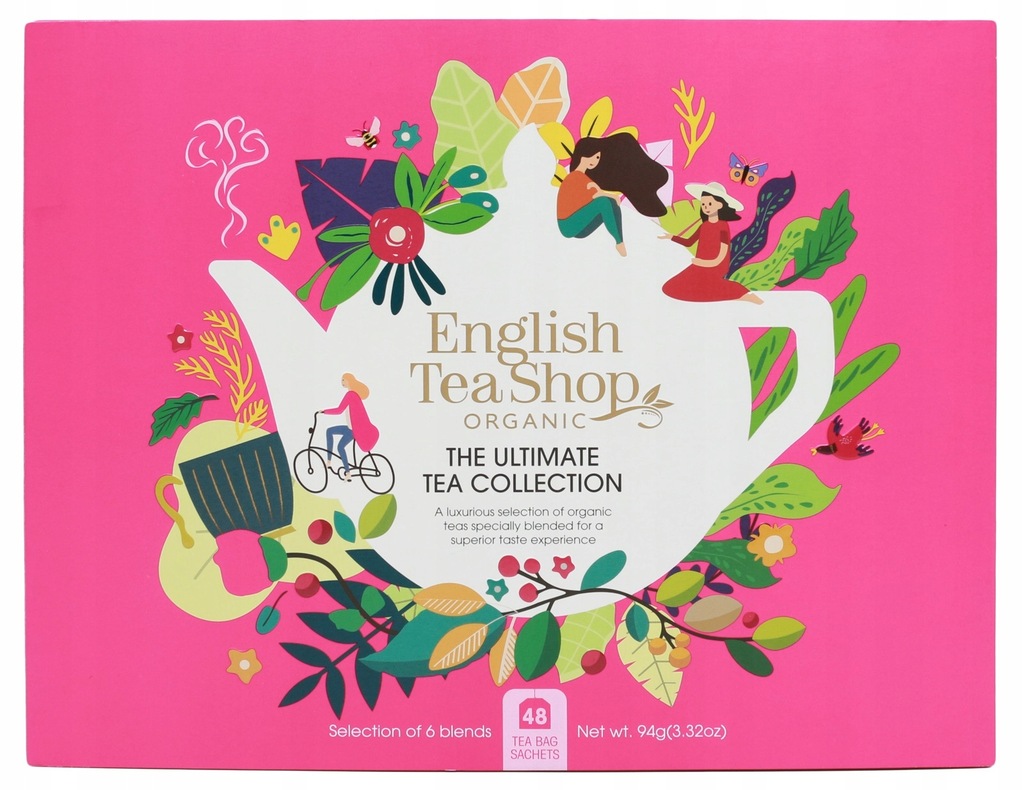 English Tea organic ultimate kolekcja herbat 48t