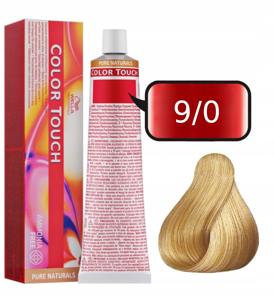 WELLA COLOR TOUCH FARBA 60ml 9/0