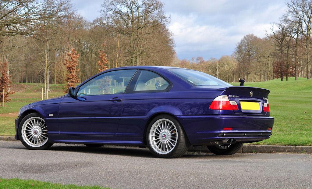 BMW e46 фиолетовая