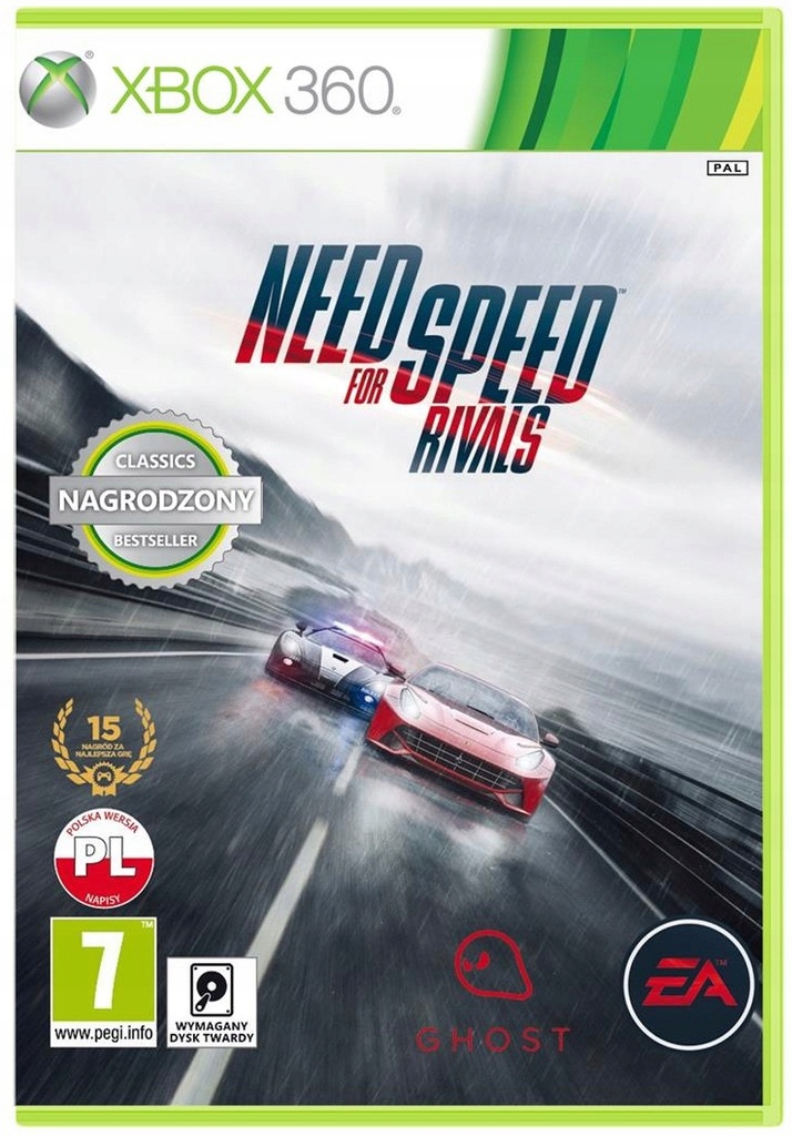 Need For Speed Rivals Pl Xbox 360 9655835622 Oficjalne Archiwum Allegro