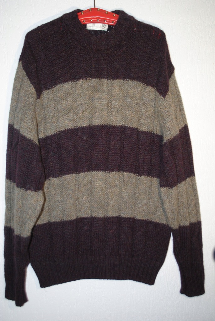 MARKS&SPENCER ciepły sweter 100%WEŁNA L/XL