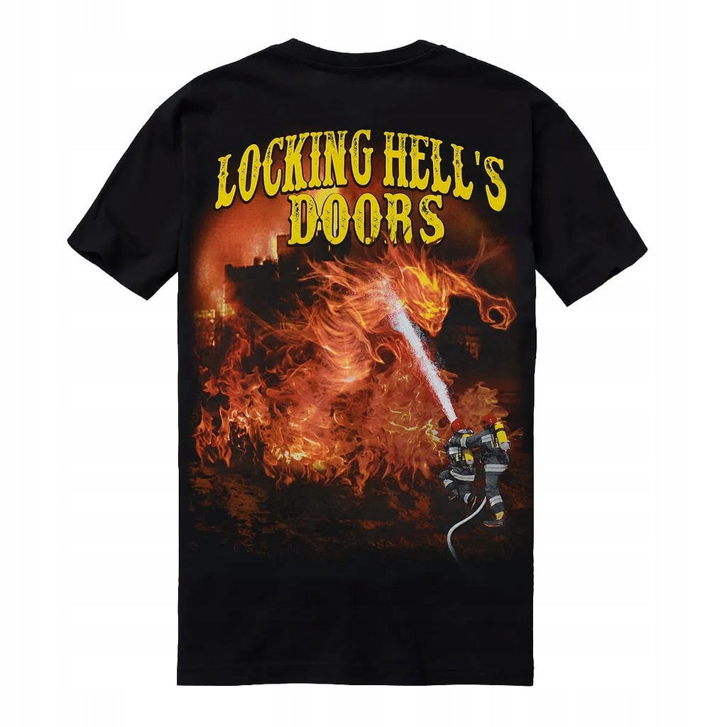 Koszulka strażacka Locking Hells Doors II r.XXXL