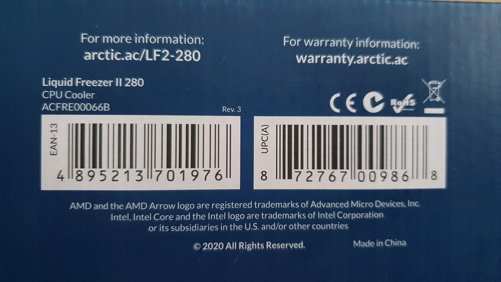 Купить Охлаждение Arctic Liquid Freezer II 280: отзывы, фото, характеристики в интерне-магазине Aredi.ru