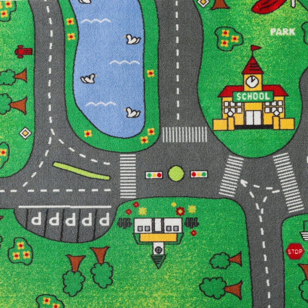 WYKŁADZINA DYWANOWA DZIECIĘCA WESOŁE ULICZKI 4m