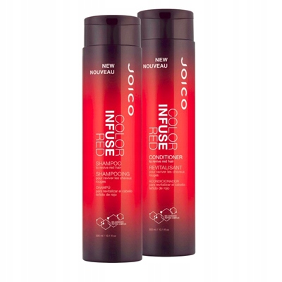 Joico Color Infuse Red szampon + odżywka 2x300