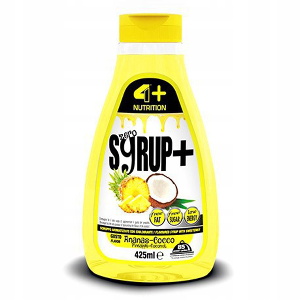 4+ NUTRITION SYRUP 425ml SYROP DIETA ZERO KALORII